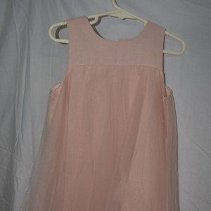 Chiffon Sleeveless Drape Dress